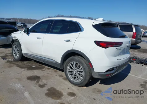 2022 Buick Envision Fwd Preferred z USA, uszkodzony, nr VIN LRBAZLR43ND165086